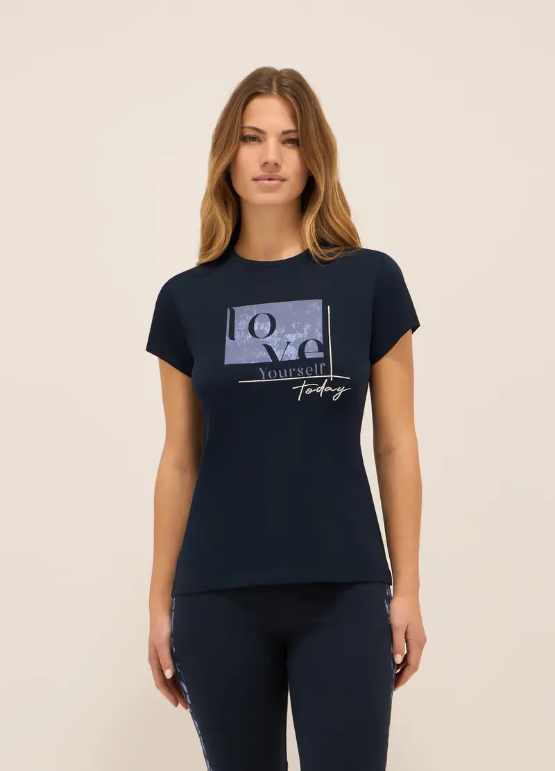 Upim T-shirt Donna Blu 1091172