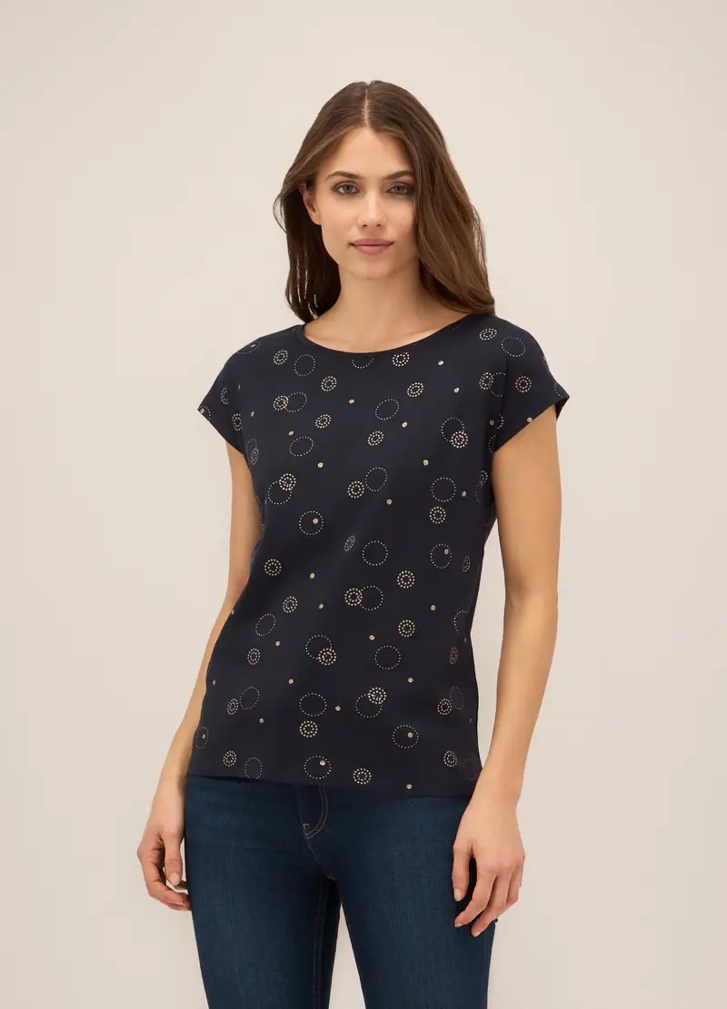 Upim T-shirt Donna Blu 972942
