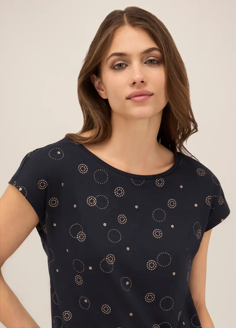 Upim T-shirt Donna Blu 972942 miniatura 2