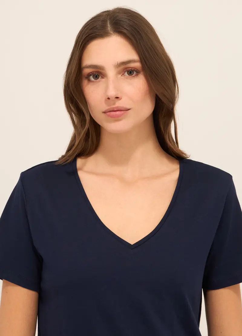 Upim T-shirt Donna Blu 1308083 miniatura 2