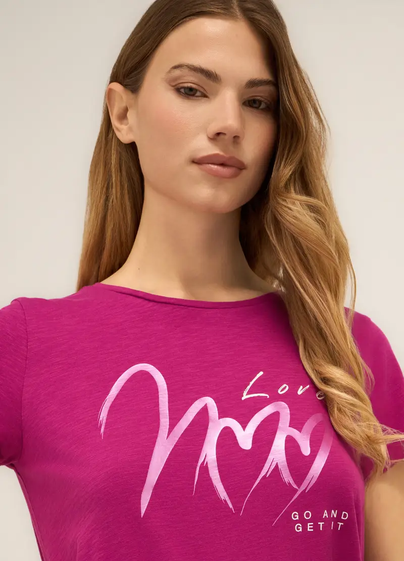 Upim T-shirt Donna Fucsia 981028 miniatura 2