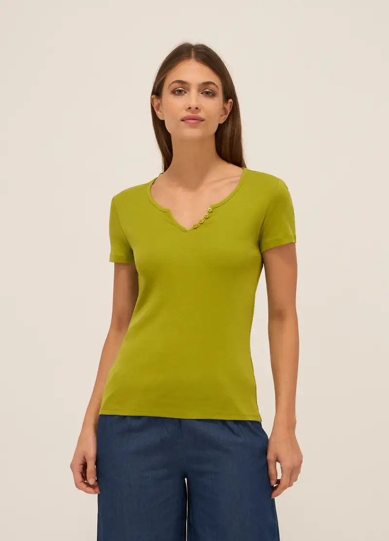 Upim T-shirt Donna Verde 972274