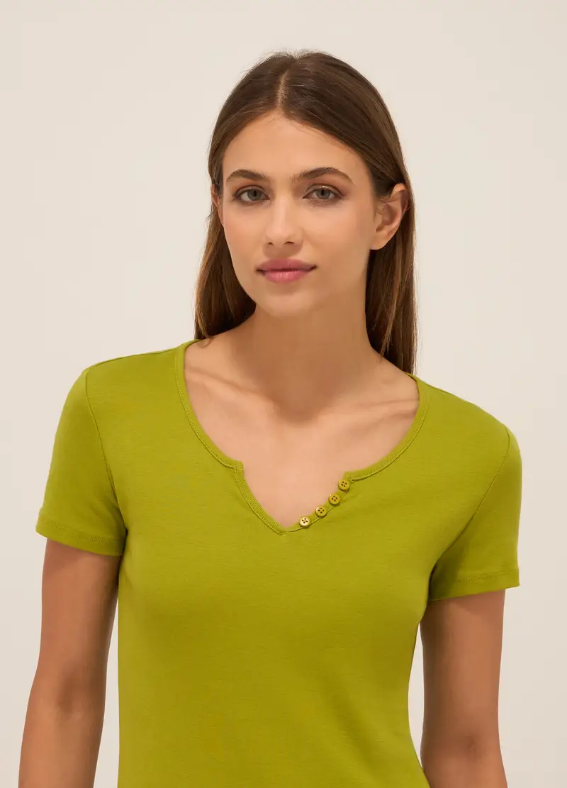 Upim T-shirt Donna Verde 972274 miniatura 2