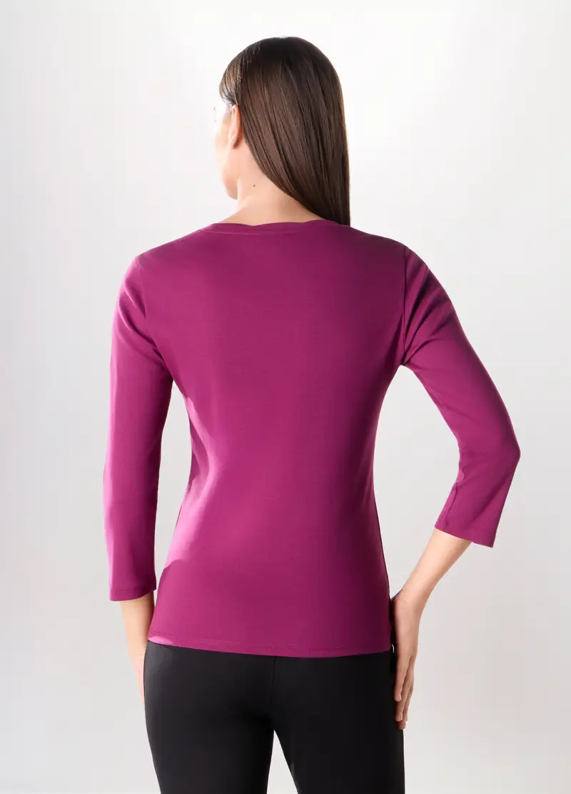 Upim T-shirt Donna Viola 4252524 miniatura 2