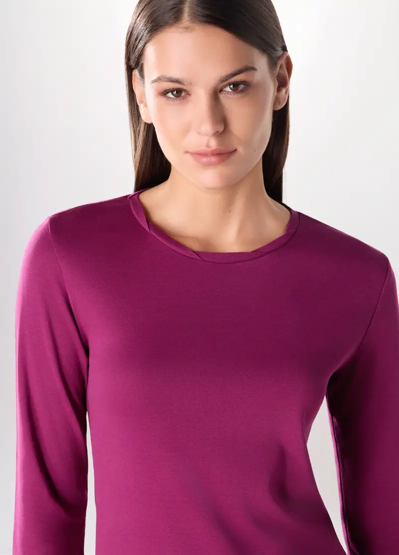 Upim T-shirt Donna Viola 4252524 miniatura 3