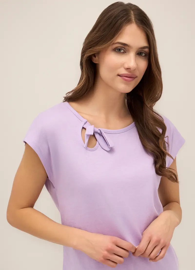 Upim T-shirt Donna Lilla 979494 miniatura 2