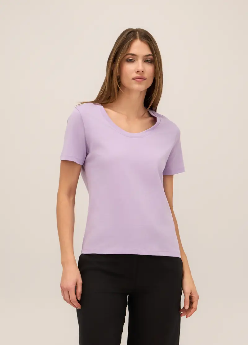Upim T-shirt Donna Lilla 1091482