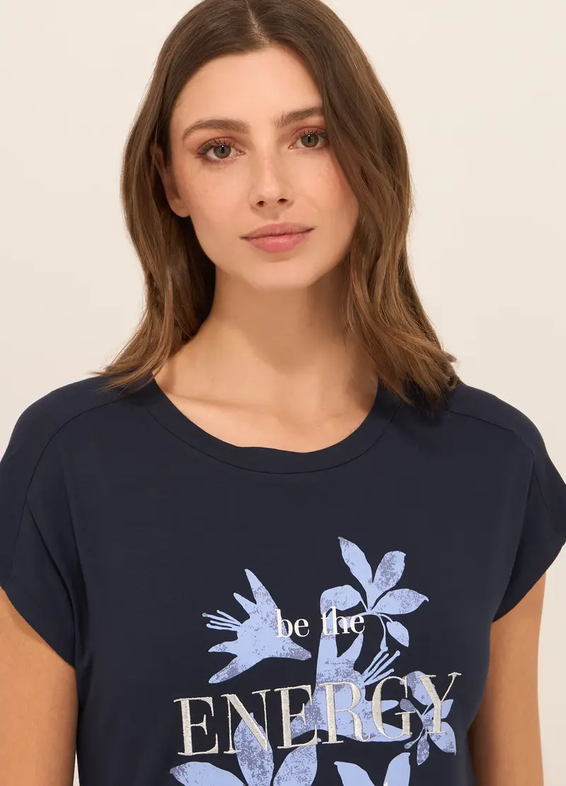 Upim T-shirt Donna Blu 1091193 miniatura 2