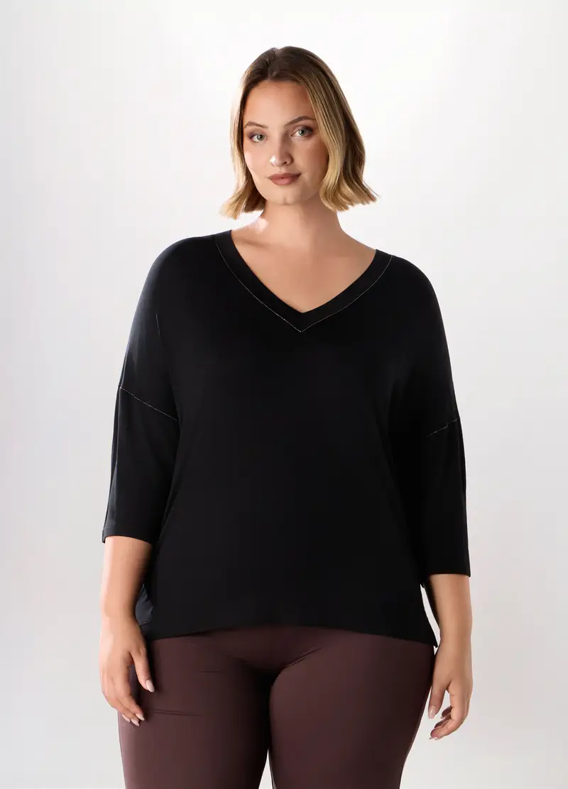 Upim T-shirt Donna Nero 2617059