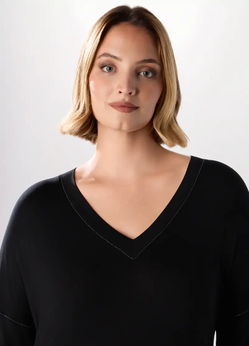 Upim T-shirt Donna Nero 4254409 miniatura 3