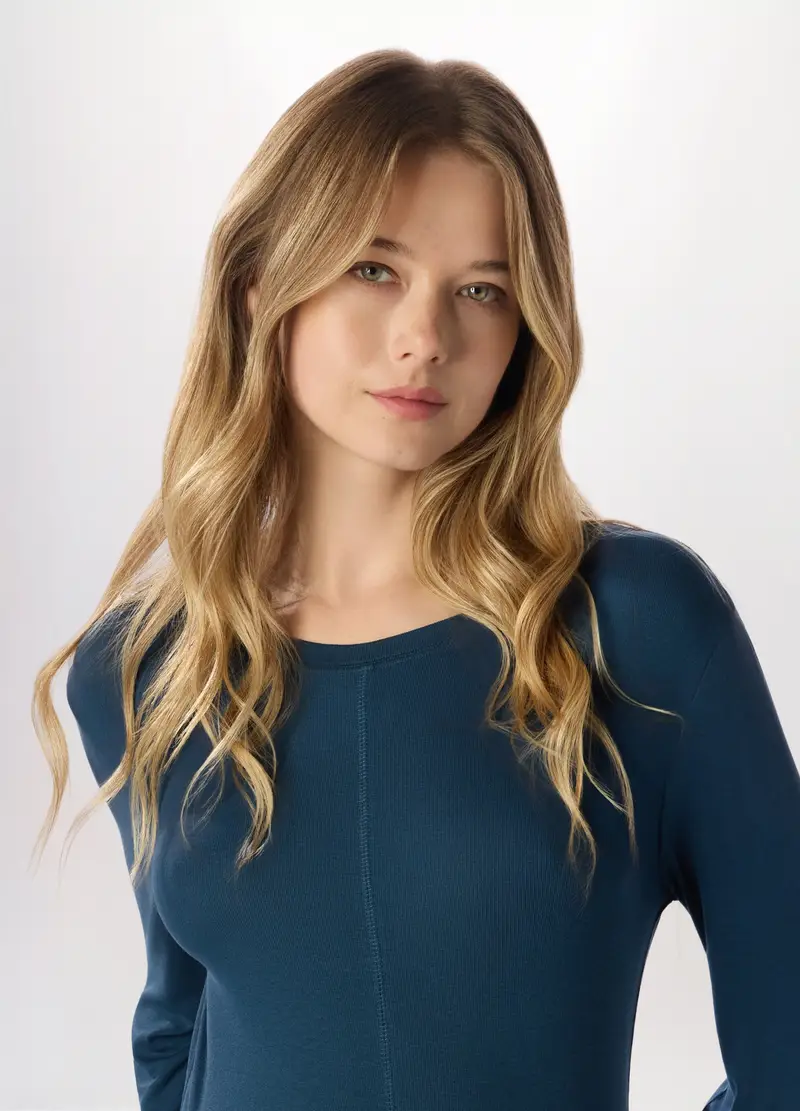 Upim T-shirt Donna Blu 4307347 miniatura 3