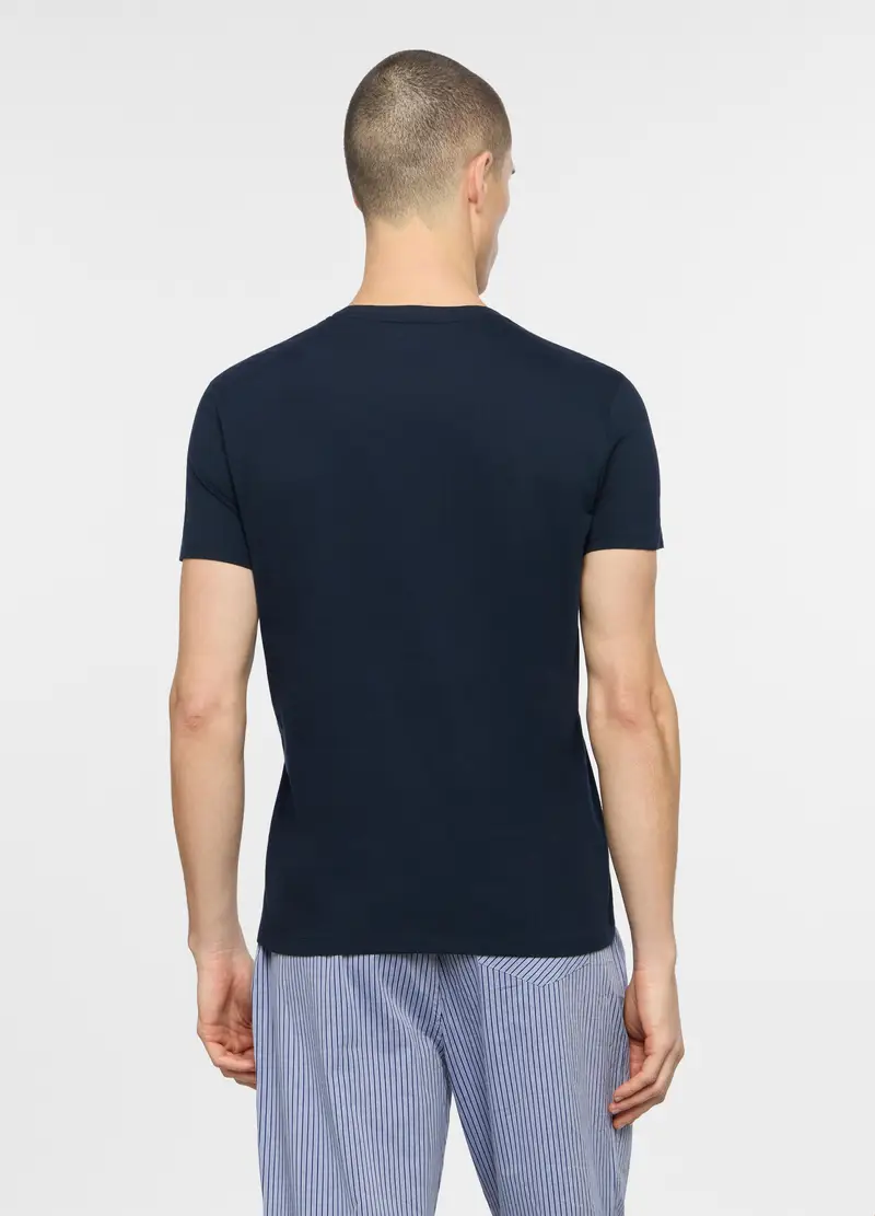Upim T-shirt Uomo Blu 4269686 miniatura 2