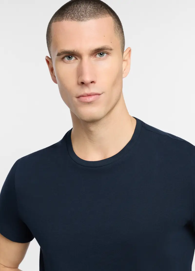 Upim T-shirt Uomo Blu 4269686 miniatura 3