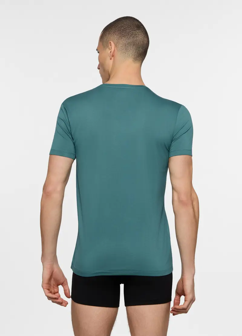 Upim T-shirt Uomo Verde 4269650 miniatura 2