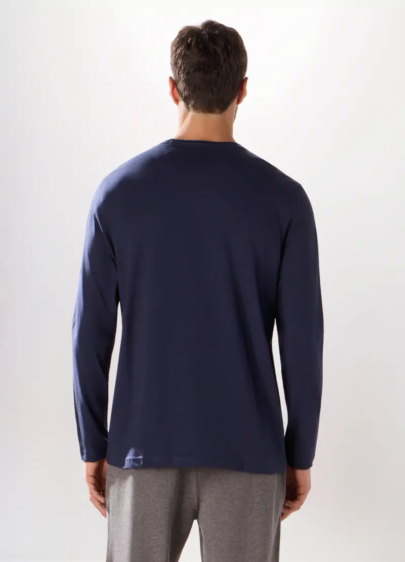 Upim T-shirt Uomo Blu 4288578 miniatura 2