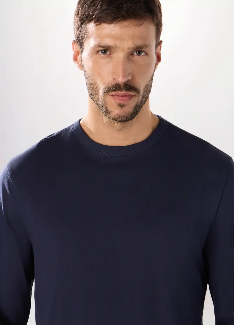 Upim T-shirt Uomo Blu 4254051 miniatura 3