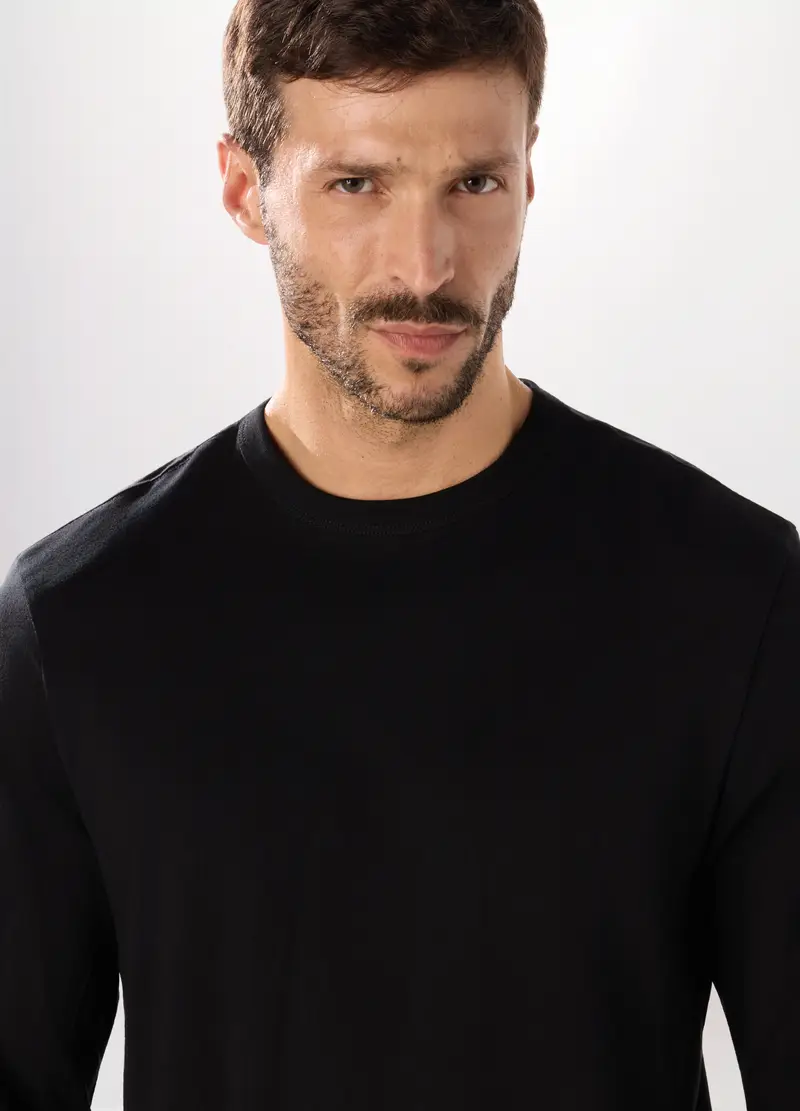 Upim T-shirt Uomo Nero 4288582 miniatura 3