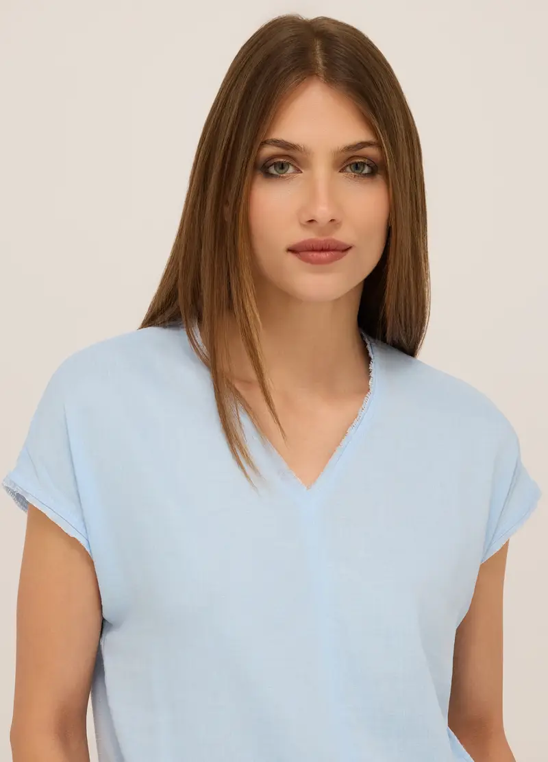 Upim T-shirt Donna Azzurro 981257 miniatura 2