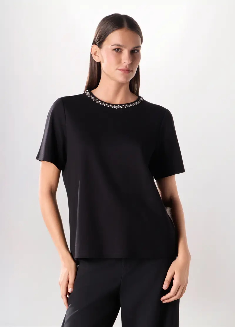 Upim T-shirt Donna Nero 4080316