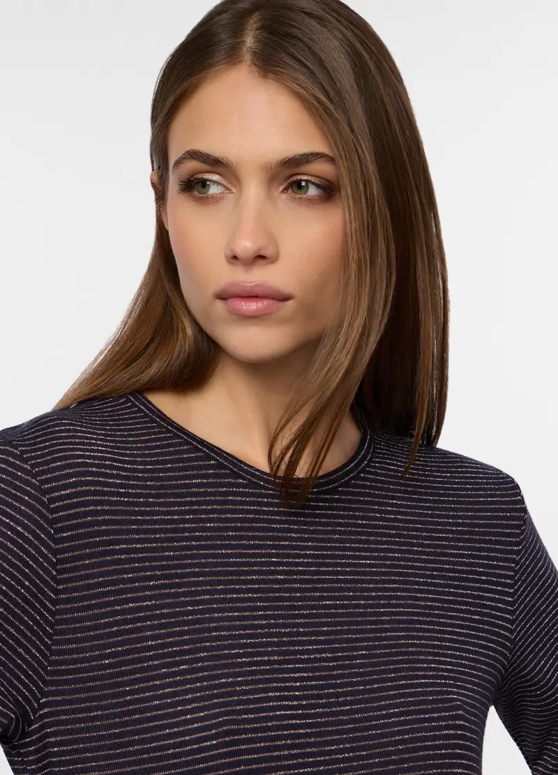 Upim T-shirt Donna Blu 4134000 miniatura 3