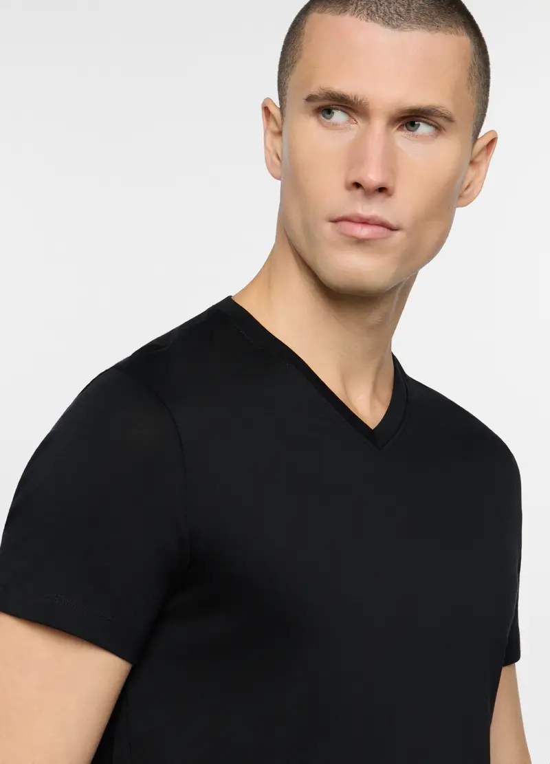 Upim T-shirt Uomo Nero 4221765 miniatura 3