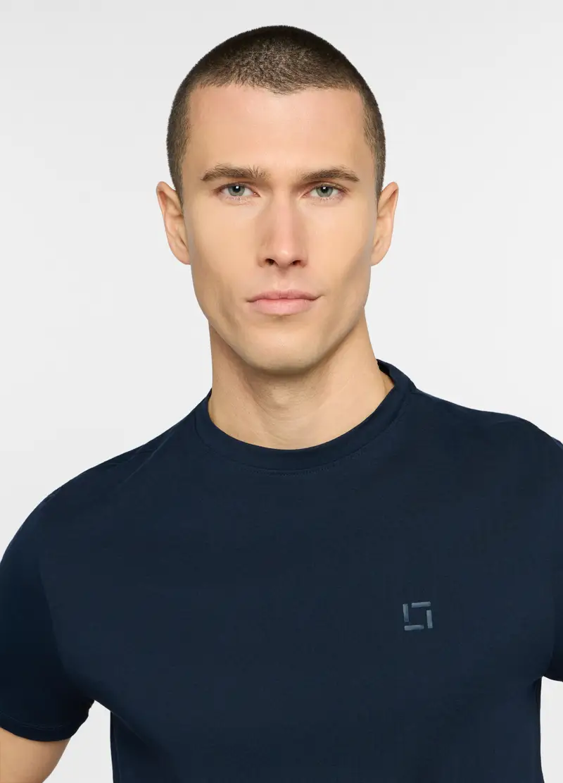 Upim T-shirt Uomo Blu 4253687 miniatura 3