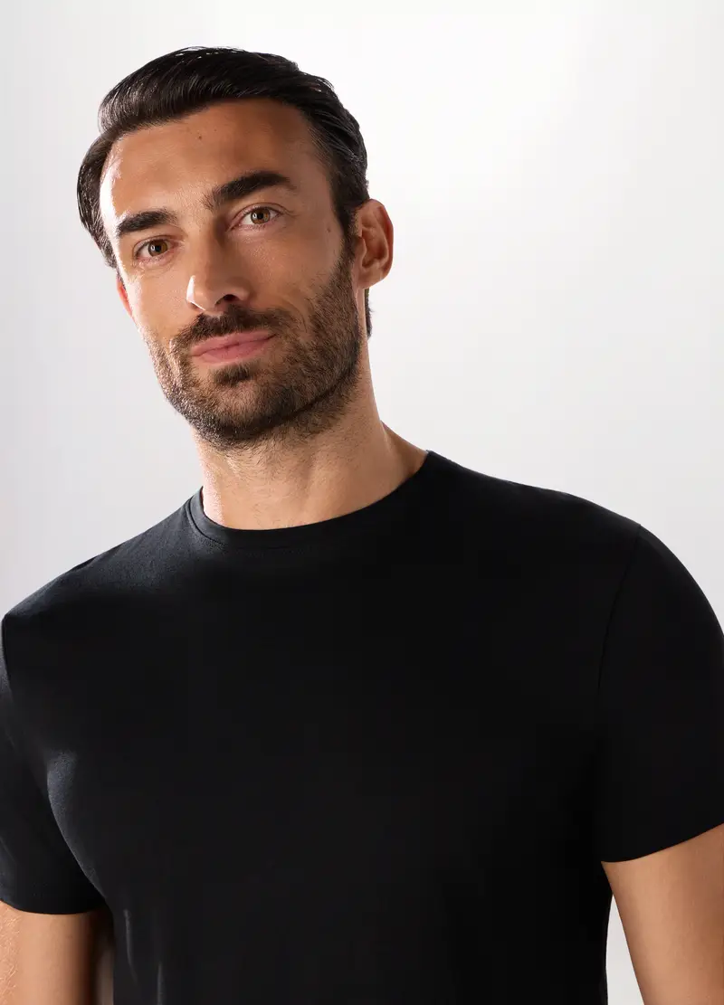 Upim T-shirt Uomo Nero 1995862 miniatura 2