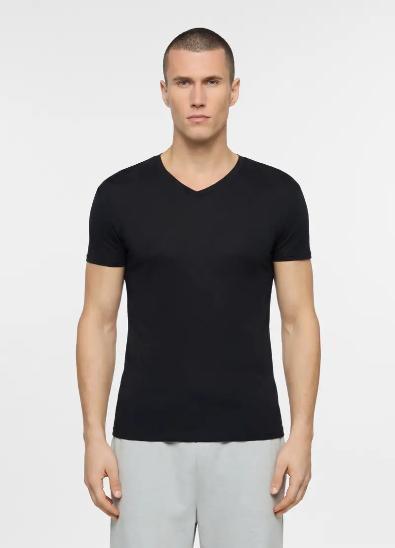 Upim T-shirt Uomo Nero 4223592