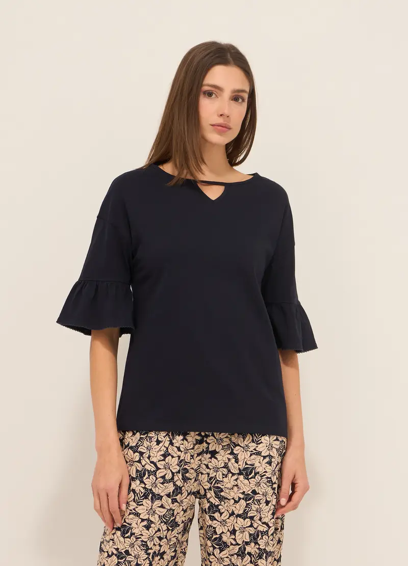 Upim T-shirt Donna Blu 1049443