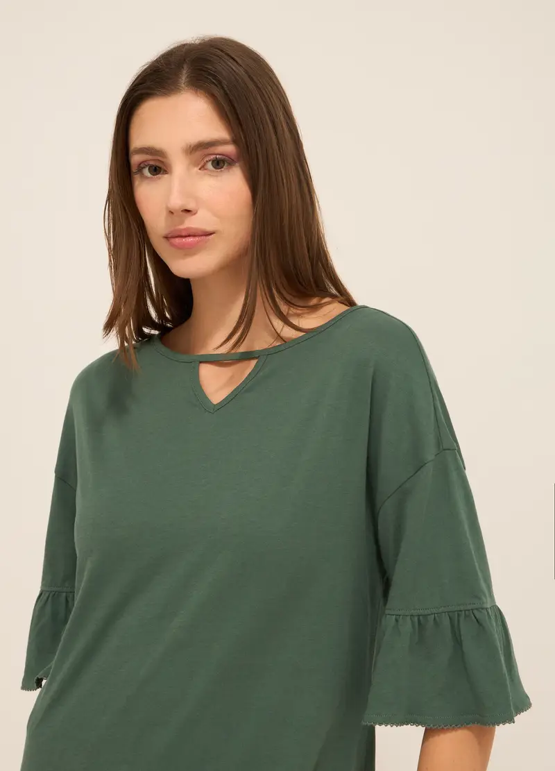 Upim T-shirt Donna Verde 973666 miniatura 2