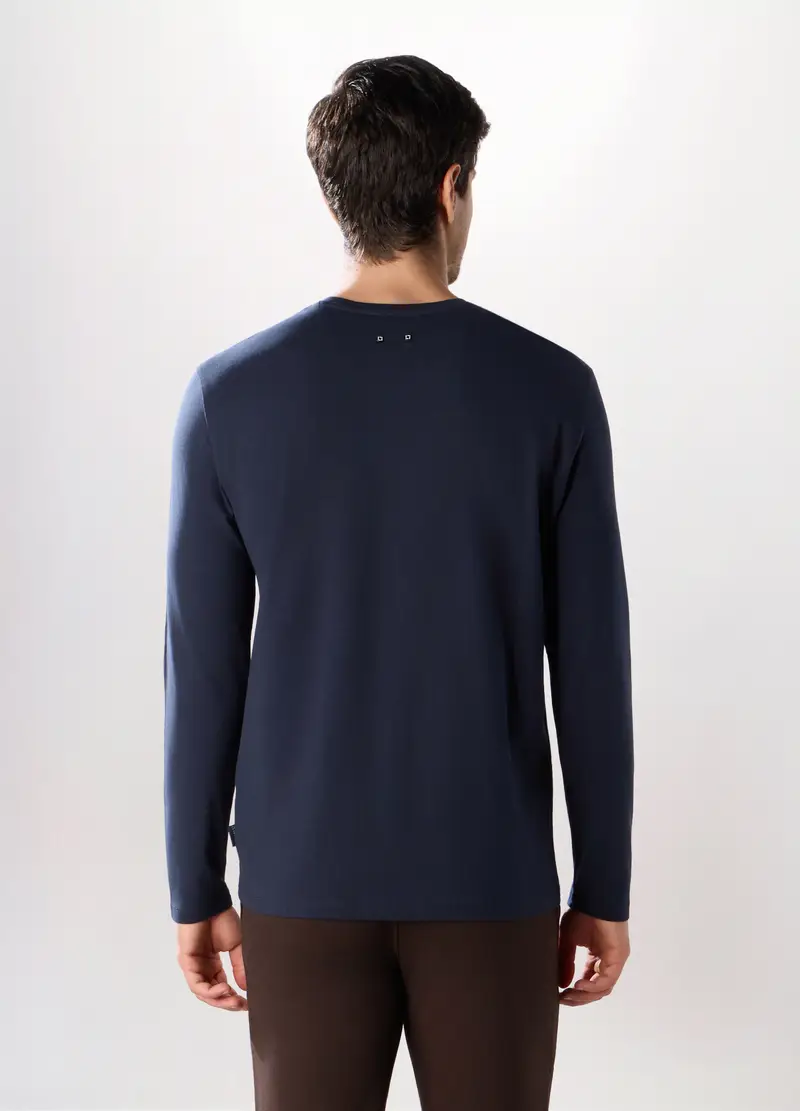 Upim T-shirt Uomo Blu 4254104 miniatura 2