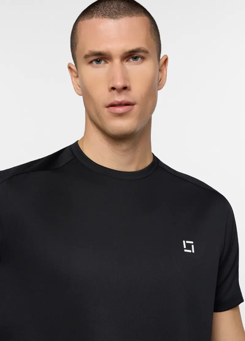 Upim T-shirt Uomo Nero 4221806 miniatura 3