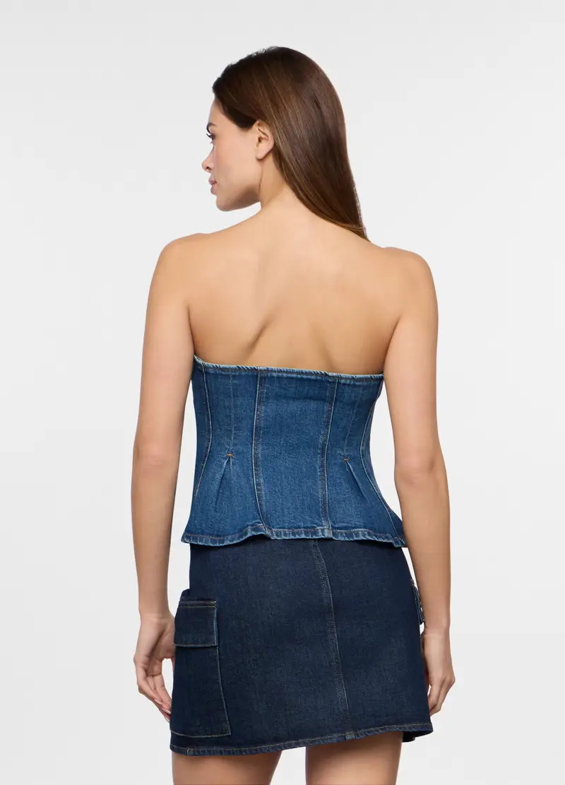 Upim Top Donna Denim 4133986 miniatura 2