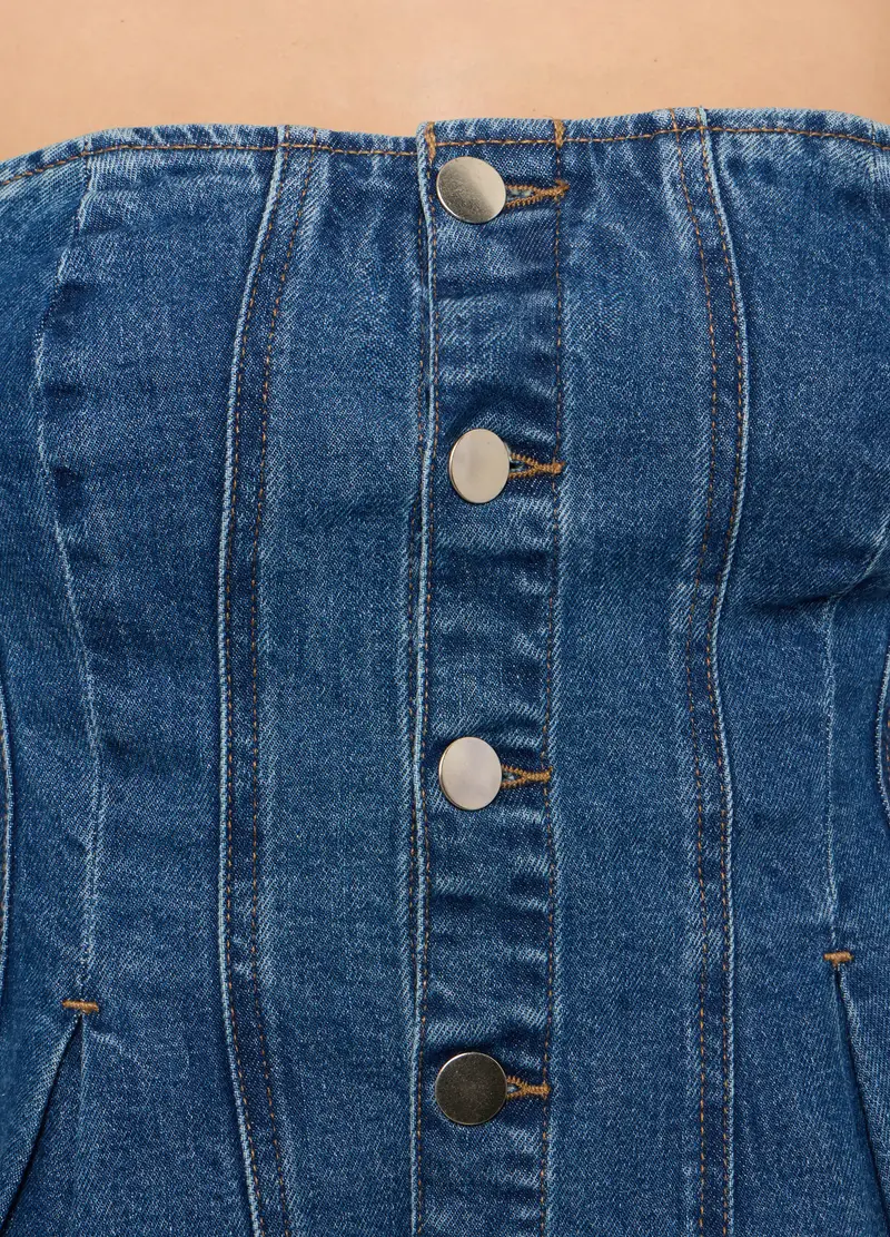 Upim Top Donna Denim 4253715 miniatura 3