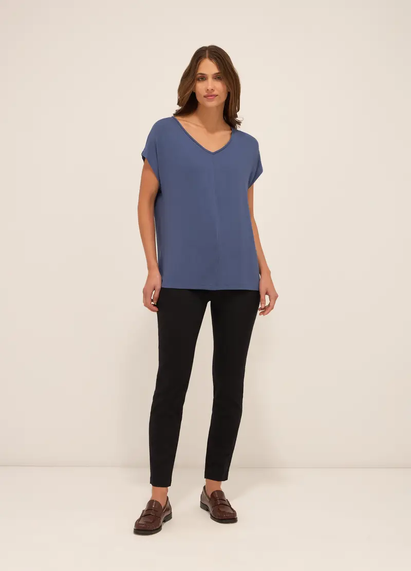 Upim, Treggings In Misto Cotone Donna, Nero, Taglia: 42