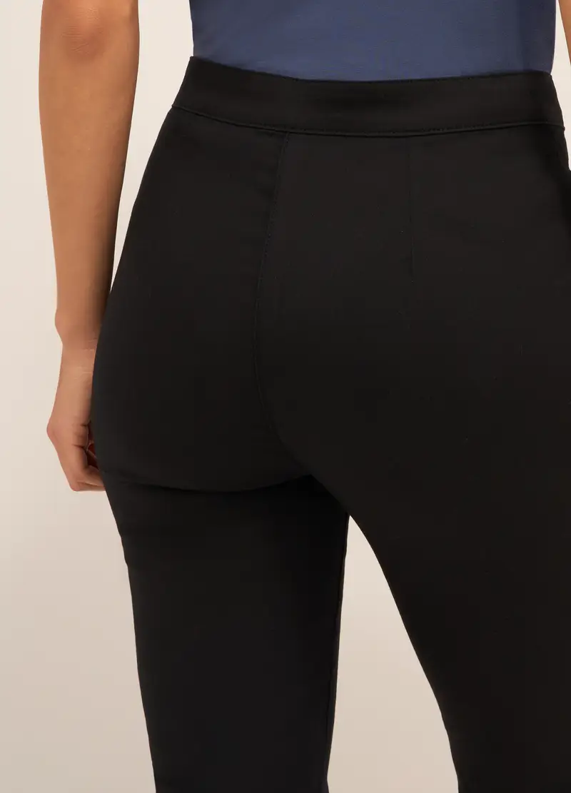 Upim, Treggings In Misto Cotone Donna, Nero, Taglia: 42 miniatura 2