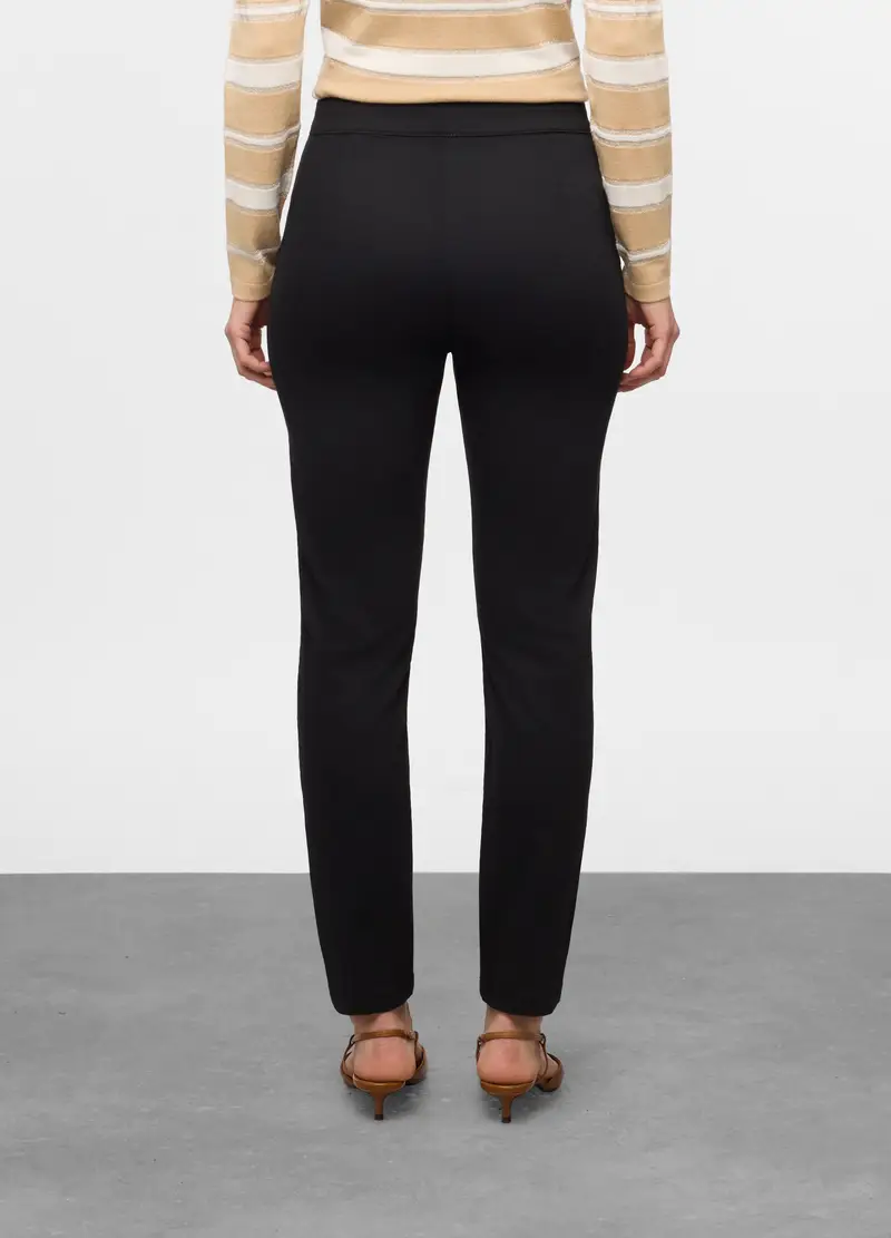 Treggings Slim Fit Donna, Nero miniatura 2