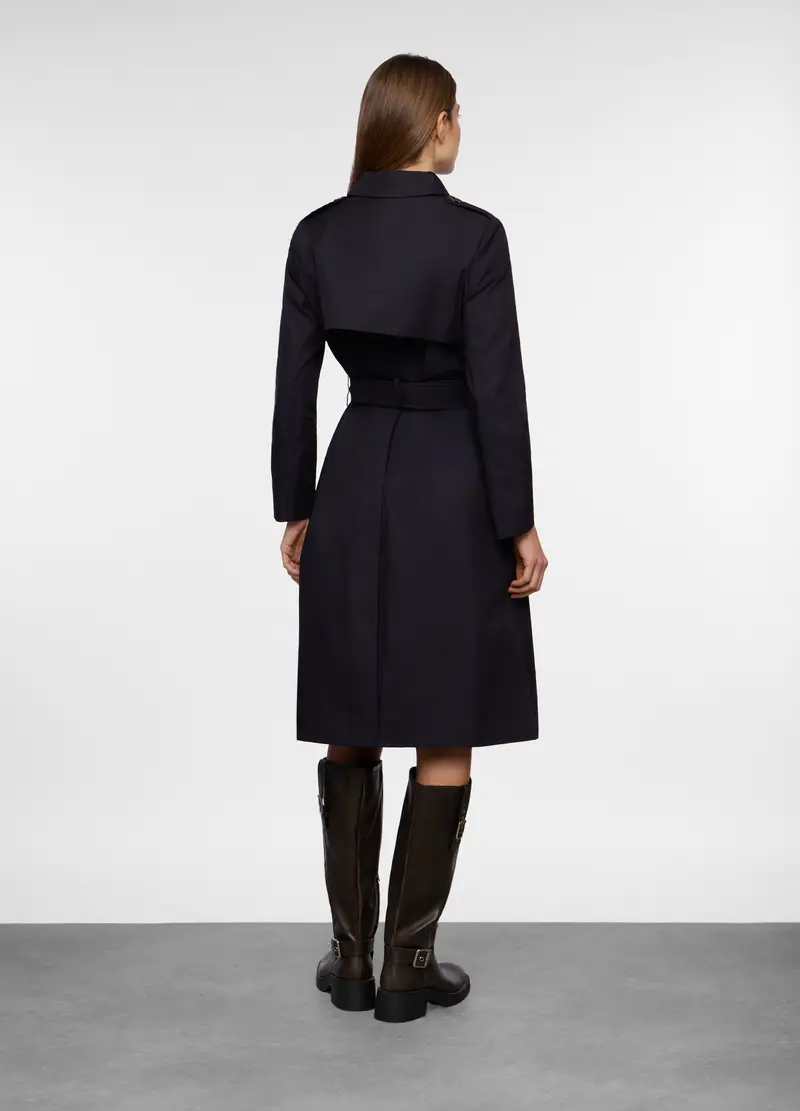 Upim Trench Donna Blu 4288315 miniatura 2