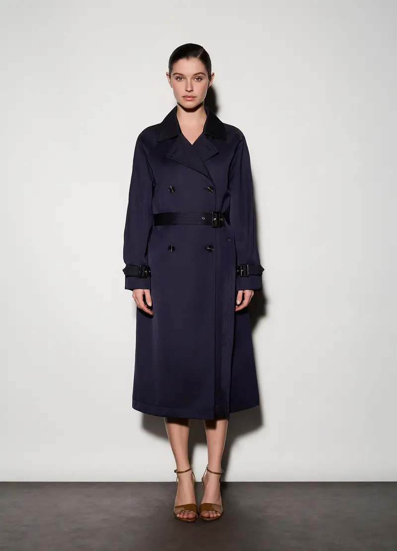 Upim Trench Donna Blu 4253621 miniatura 2