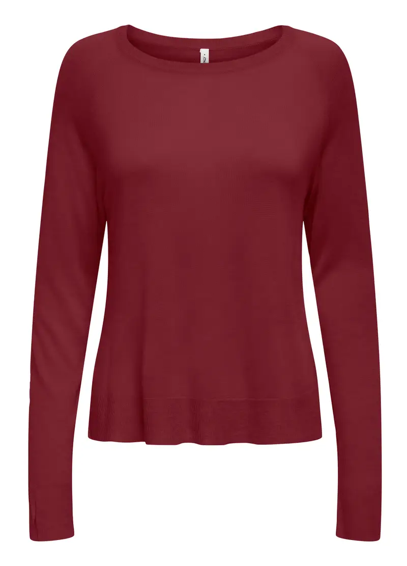 Tricot A Barchetta Donna, Unisex, Rosso miniatura 3