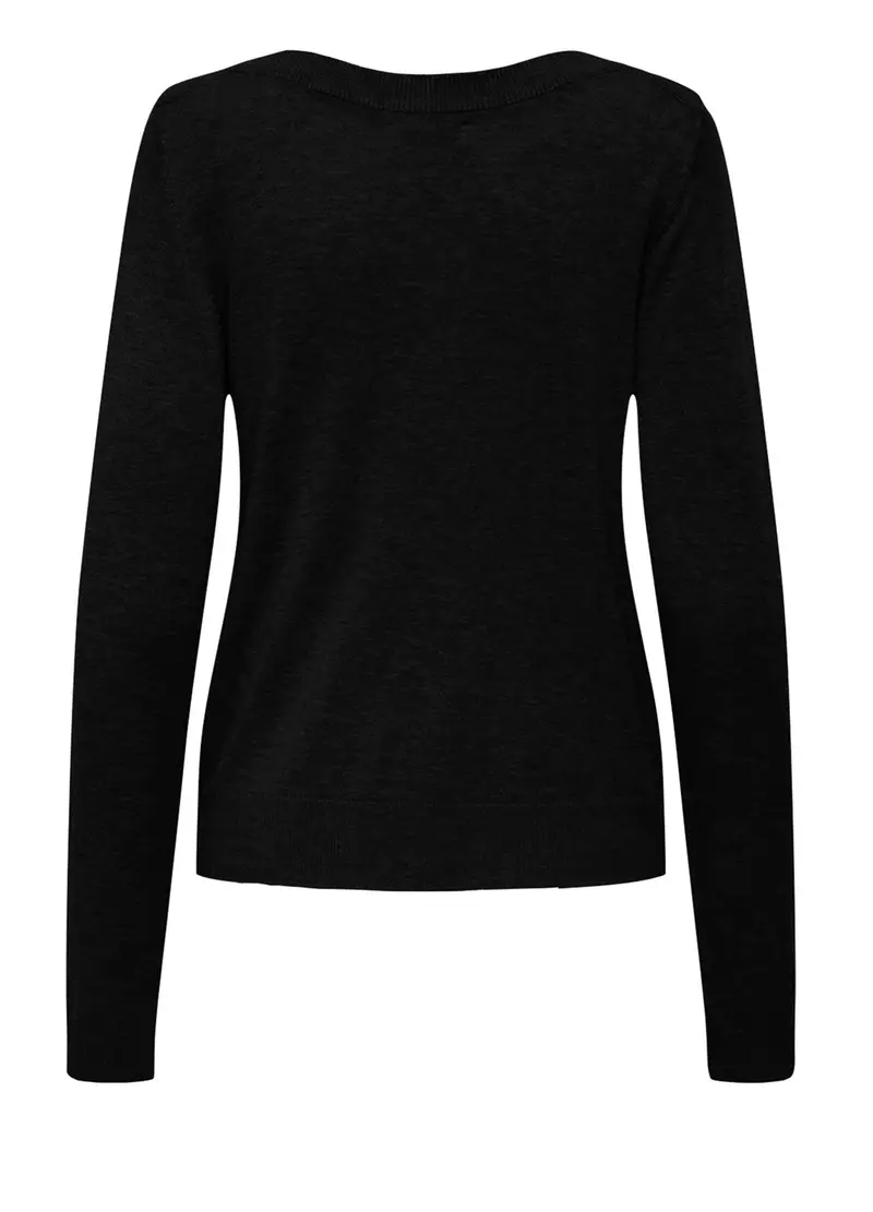 Tricot Con Scollo A Barchetta Donna, Unisex, Nero miniatura 2
