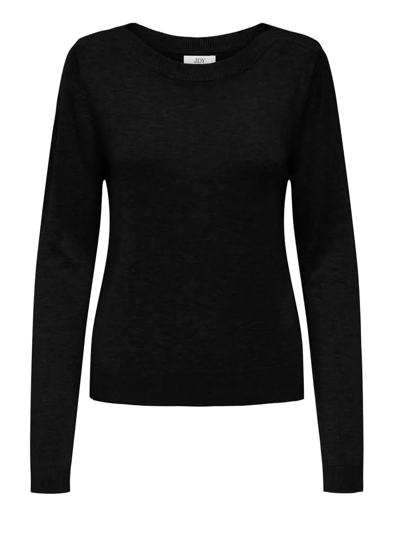 Tricot Con Scollo A Barchetta Donna, Unisex, Nero