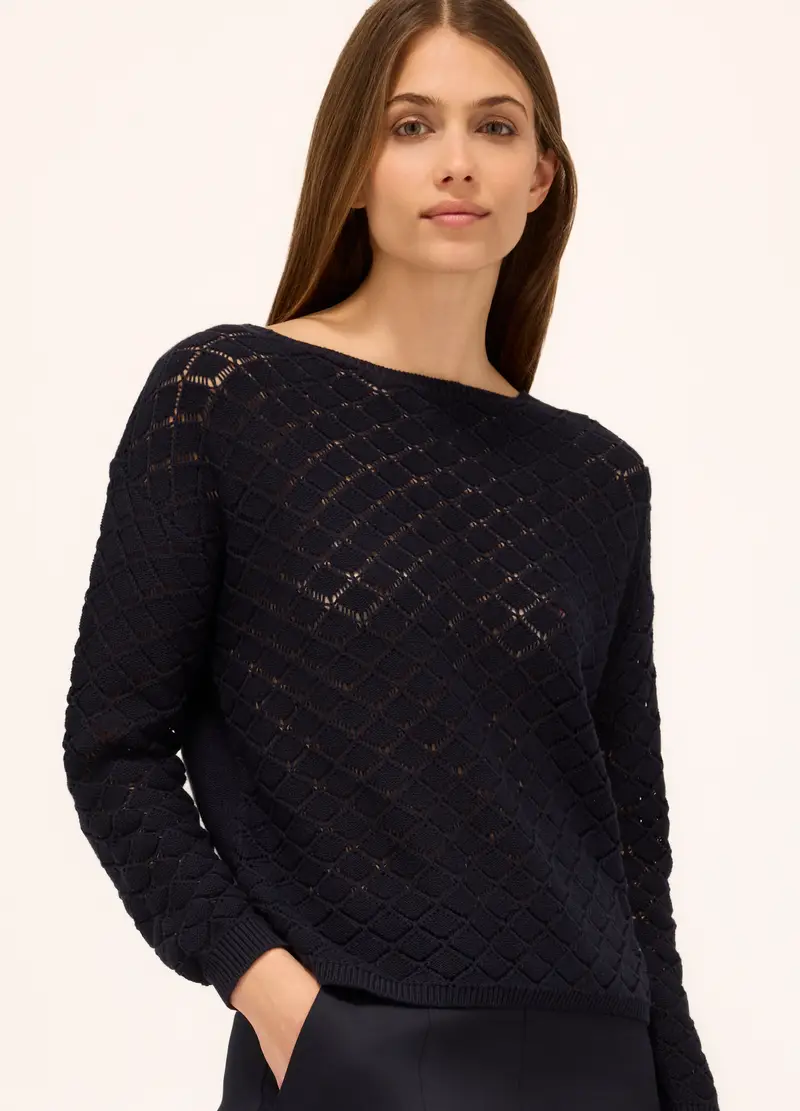 Upim, Tricot In Puro Cotone Donna, Nero, Taglia: S miniatura 2