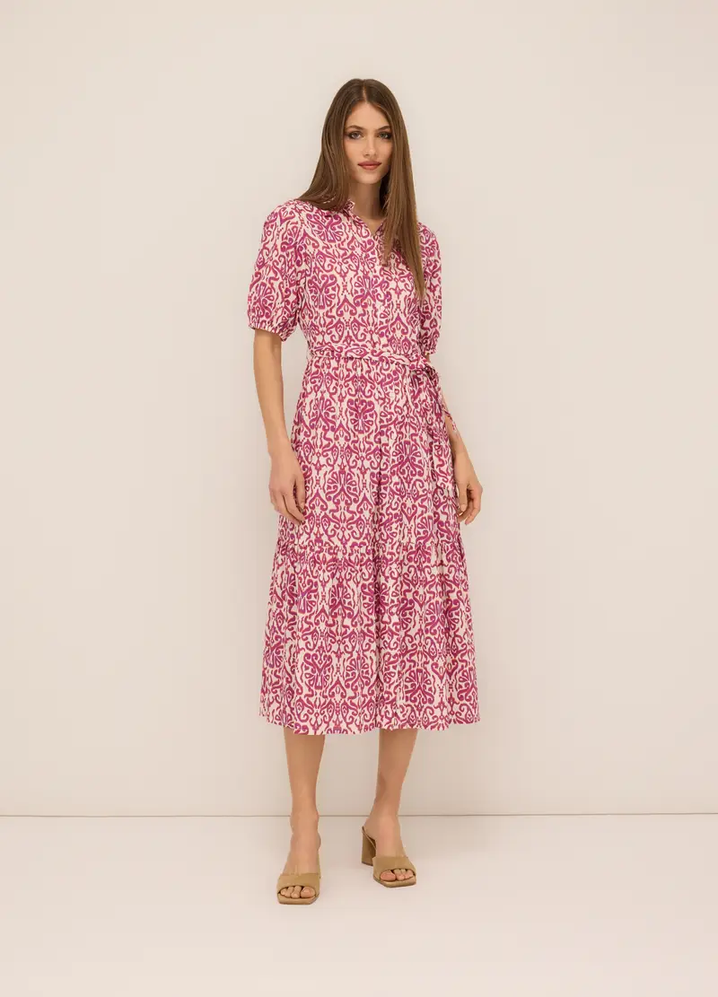 Upim, Vestito Lungo In Puro Cotone Donna, Bianco, Taglia: XS