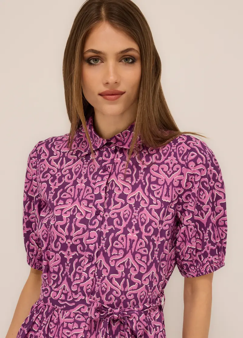 Upim, Vestito Lungo In Puro Cotone Donna, Rosa pastello, Taglia: S miniatura 2