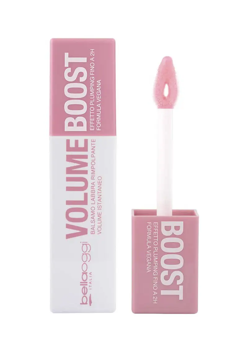 Volume Boost - Balsamo Labbra Rimpolpante, Unisex, Rosa