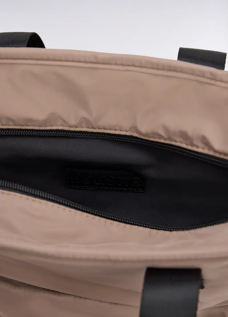 Zaino Holistic In Tessuto Donna, Beige chiaro miniatura 3