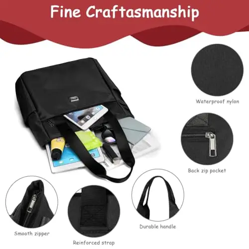 URAQT Oxford Donna Nero 3615170 miniatura 3