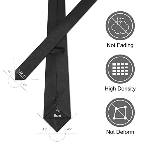 URAQT Cravatte Uomo Rosso 2507986 miniatura 3