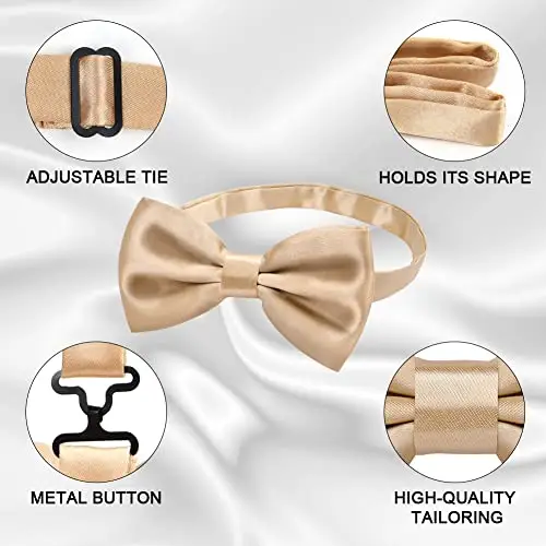 URAQT Papillon Uomo Beige 3462596 miniatura 3